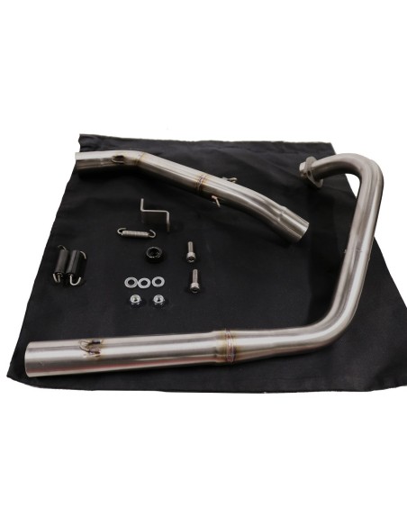 ESCAPE GPR Zontes Zt 125 G1 - U - U1 - Z2 2020/2024 e5 M3 Inox Sistema homologado con catalizador incluido