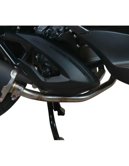 ESCAPE GPR Zontes M 310 2021/2024 e5 Evo4 Road Inox Sistema homologado con catalizador incluido