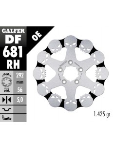 DISCO FRENO WAVE SKULL