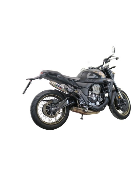 ESCAPE GPR Zontes 350 R1 2022/2024 e5 Deeptone Inox Sistema Homologado