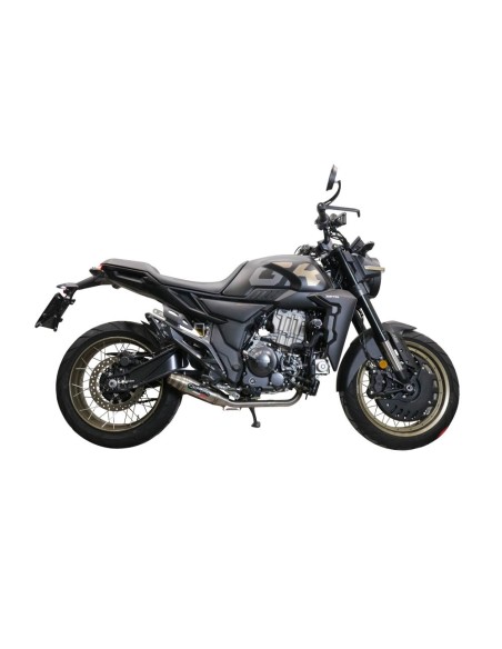 ESCAPE GPR Zontes 350 R1 2022/2024 e5 Deeptone Inox Sistema racing con Dbkiller no homologado