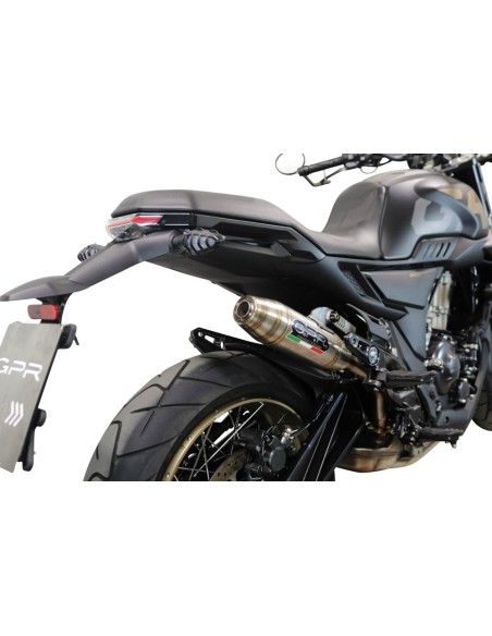 ESCAPE GPR Zontes 350 T1 ADV 2022/2024 e5 Deeptone Inox Sistema Homologado