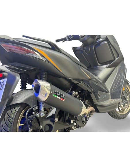 ESCAPE GPR Zontes 368E 2024/2026 Furore-X Scooter Silenciador homologado para ruido, escape completo con catalizador y db killer