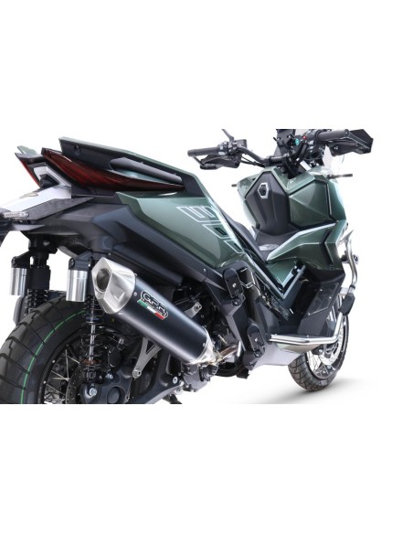 ESCAPE GPR Zontes 368G 2024/2026 Furore-X Scooter Silenciador homologado para ruido, escape completo con catalizador y db killer