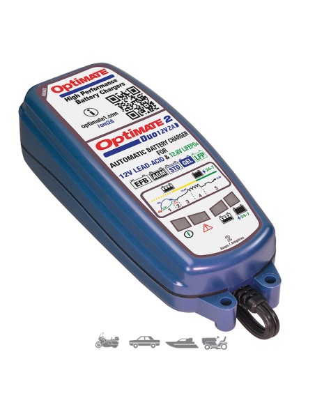 CARGADOR BATERIAS OPTIMATE 2