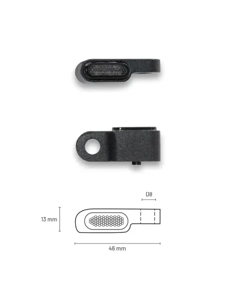INTERMINTE FR08 LED AHUMADO