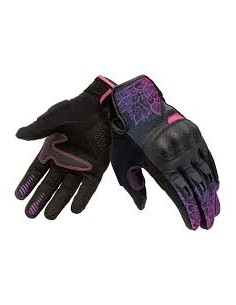 GUANTE STACCA NEGRO-VIOLETA G