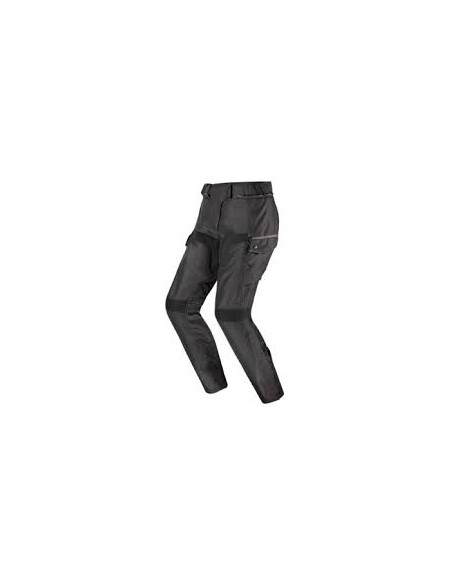 PANTALON TRAVEL NE/GRIS LARGO