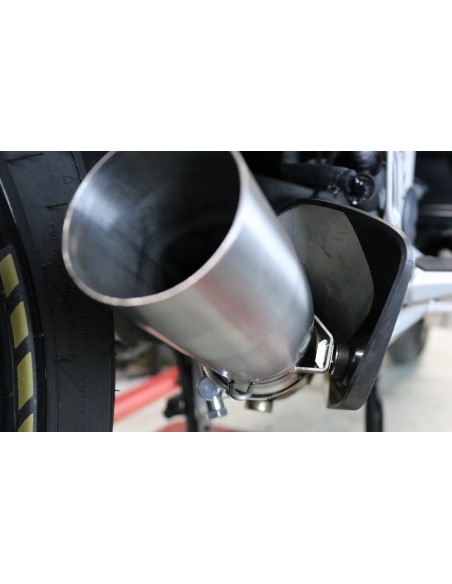 ESCAPE GPR Bmw R 1250 RT 2021/2024 e5 M3 Titanium Natural Sistema Homologado