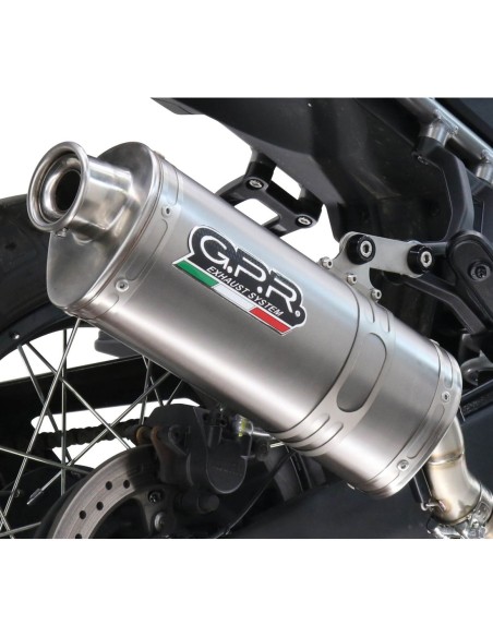 ESCAPE GPR Bmw R 1300 GS Adventure 2024/2026 Dune Triovale Titanio Sistema Homologado