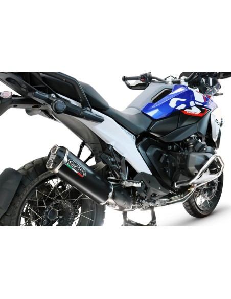 ESCAPE GPR Bmw R 1300 R / RS 2025/2026 Hyper Dual Black Titanium Sistema Homologado