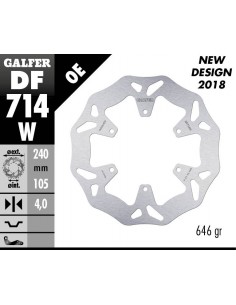 DISCO DE FRENO WAVE DF714W    
