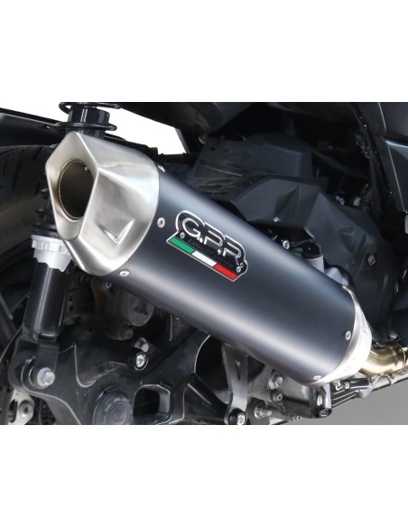 ESCAPE GPR Suzuki Sixteen 125 2007/2014 Furore-X Scooter Sistema Homologado