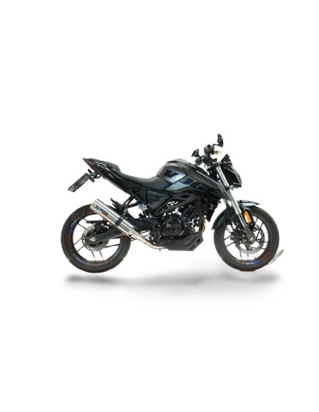 ESCAPE GPR Voge Brivido R125 2023/2024 e5 M3 Black Titanium Sistema racing con Dbkiller no homologado