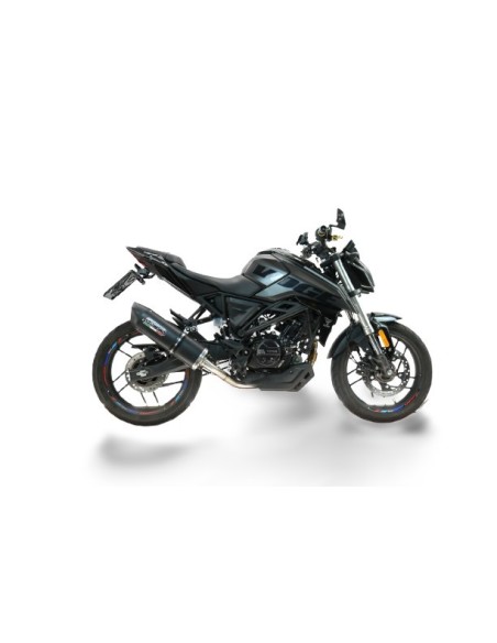 ESCAPE GPR Voge Brivido R125 2025/2026 e5plus Furore Evo4 Nero Sistema homologado con catalizador incluido