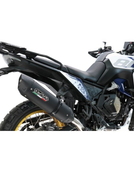 ESCAPE GPR Voge DS 800 Rally 2025/2026 Furore-X Titanio Nero Sistema racing con Dbkiller no homologado