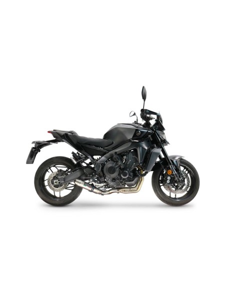 ESCAPE GPR Yamaha Mt-09 2021/2024 e5 Deeptone Inox Sistema racing con Dbkiller no homologado