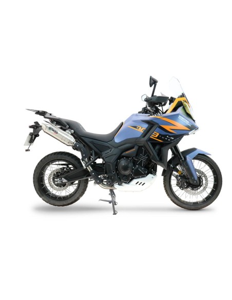 ESCAPE GPR Zontes 703 F 2025/2026 Furore-X Acciaio Inox Sistema Homologado