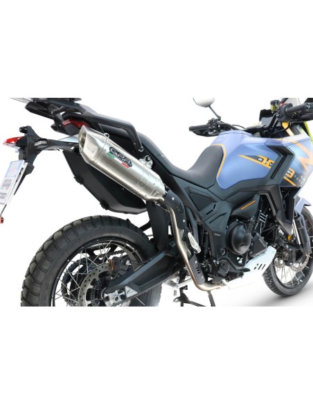 ESCAPE GPR Zontes 703 F 2025/2026 Furore-X Acciaio Inox Sistema Homologado