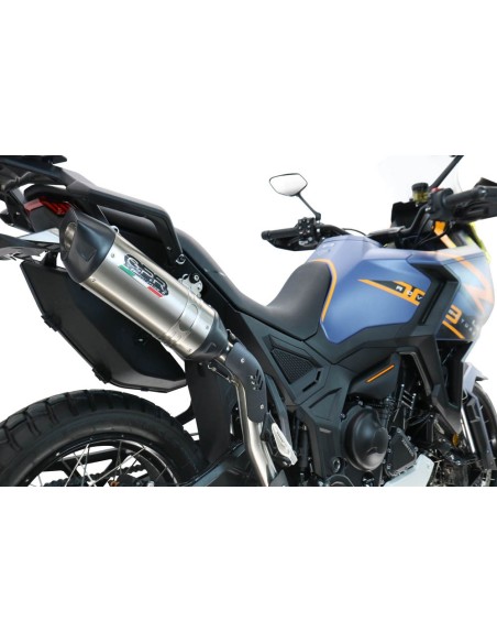 ESCAPE GPR Zontes 703 F 2025/2026 Furore-X Titanio Sistema Homologado