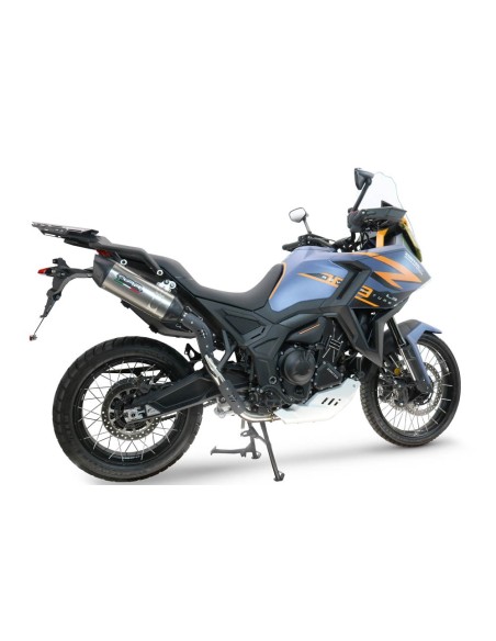 ESCAPE GPR Zontes 703 F 2025/2026 Furore-X Titanio Sistema Homologado