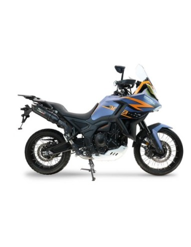 ESCAPE GPR Zontes 703 F 2025/2026 Furore-X Titanio Nero Sistema Homologado