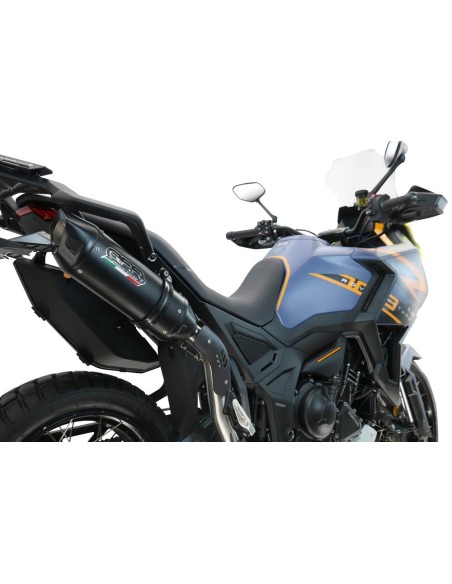 ESCAPE GPR Zontes 703 F 2025/2026 Furore-X Titanio Nero Sistema Homologado