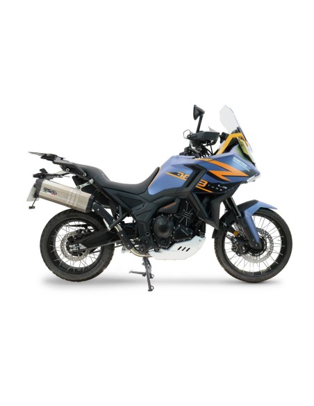 ESCAPE GPR Zontes 703 F 2025/2026 Hyper Sonic Black Titanium Sistema Homologado