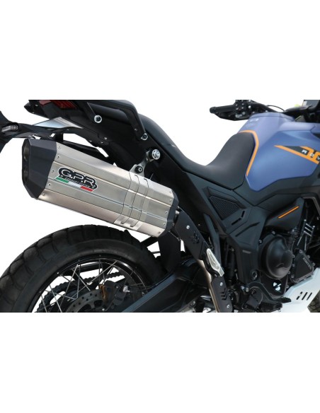 ESCAPE GPR Zontes 703 F 2025/2026 Hyper Sonic Black Titanium Sistema Homologado