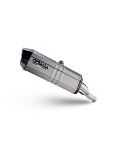 ESCAPE GPR Zontes 703 F 2025/2026 Hyper Sonic Titanium Sistema Homologado