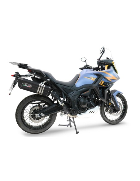 ESCAPE GPR Zontes 703 F 2025/2026 Hyper Sonic Titanium Sistema Homologado