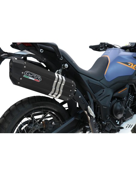 ESCAPE GPR Zontes 703 F 2025/2026 Hyper Sonic Titanium Sistema Homologado