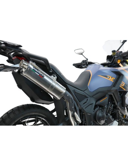 ESCAPE GPR Zontes 703 F 2025/2026 Trioval Sistema Homologado