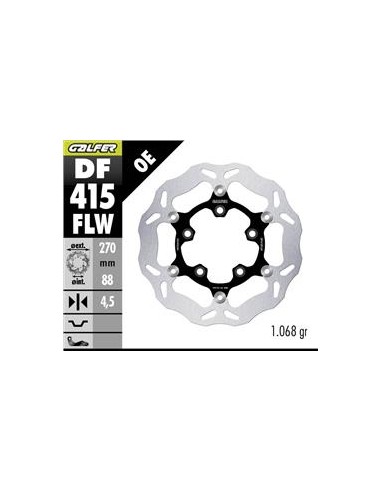 DISCO FRENO KYMCO XCITING 400