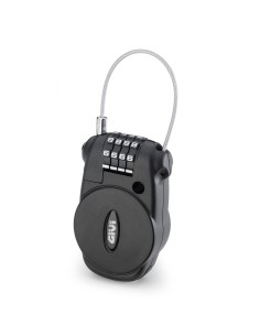 CANDADO CASCO CON CABLE RETRACTIL