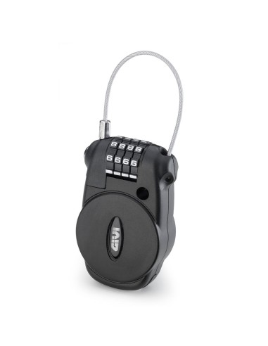 CANDADO CASCO CON CABLE RETRACTIL