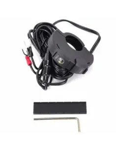 ENCHUFE CARGADOR DOBLE USB B + USB C UNIVERSAL MOTO