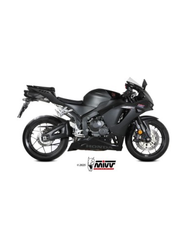 Mivv Slip-On AK-1 Titanium con tapa de carbono Honda CBR 600 RR 2024-25