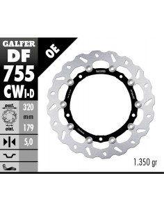 DISCO DE FRENO WAVE DF755CWD 