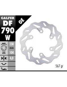 DISCO DE FRENO WAVE DF790W 