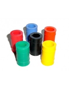 GOMA SILICONA TUBO DE ESCAPE - AMARILLA