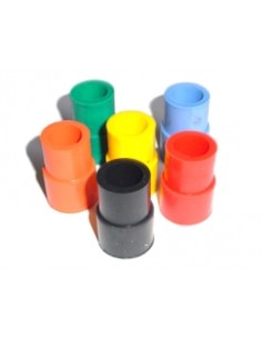 GOMA SILICONA TUBO ESCAPE DIAM.20-18 AMARILLA