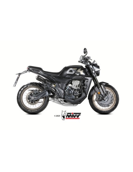 Mivv Slip-On X-M1 Black Zontes ZT 350 GK 2022-25