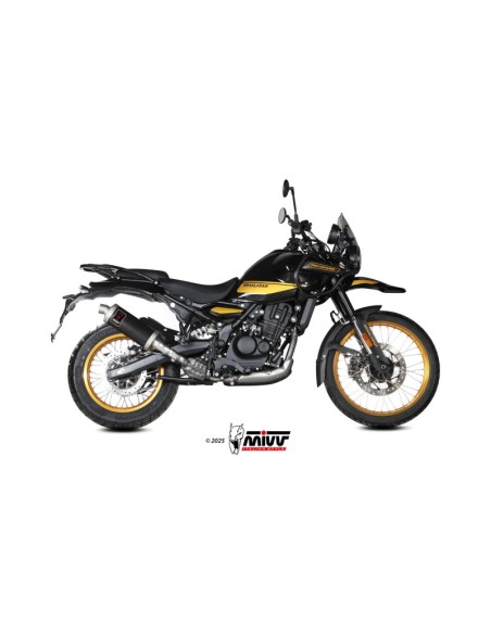 Mivv Slip-On Dakar Black Royal Enfield Himalayan 2024