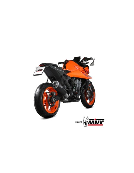 Mivv Slip-On Delta Race Black KTM 990 DUKE 2024-25