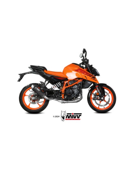 Mivv Slip-On GPpro Carbono KTM 390 DUKE 2024-25
