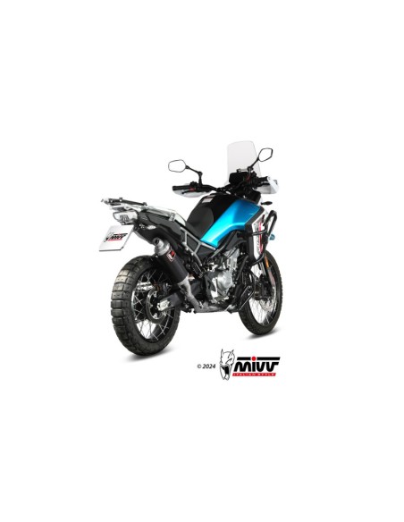 Mivv Slip-On Dakar Black CF Moto 450MT 2024-25