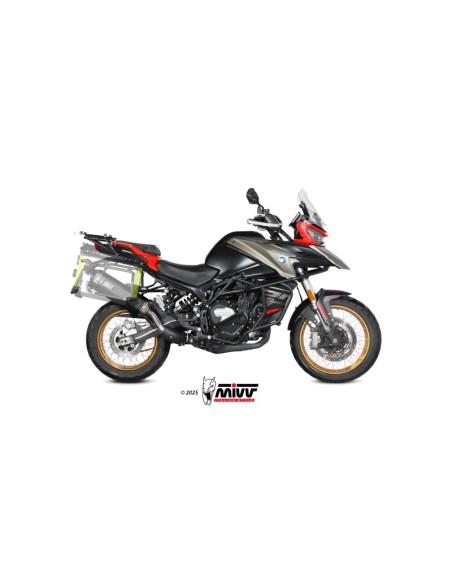 Mivv Slip-On Speed black QJ Motor SRT 800 S / X / SX 2024