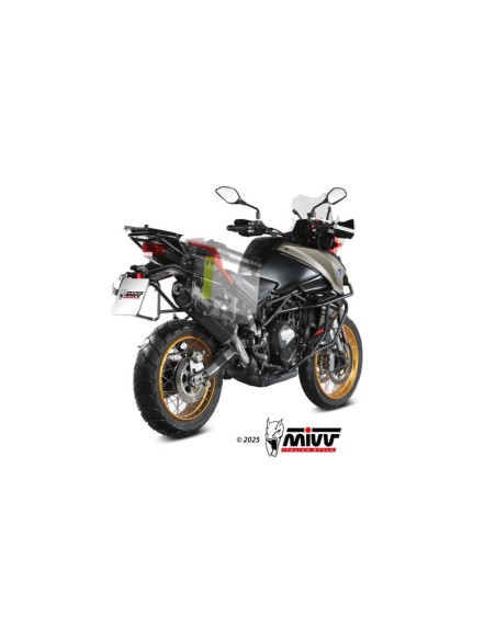 Mivv Slip-On Speed black QJ Motor SRT 800 S / X / SX 2024