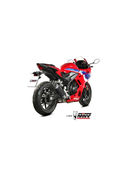 Mivv Slip-On GPpro Carbono Honda CBR 500 R 2024-25